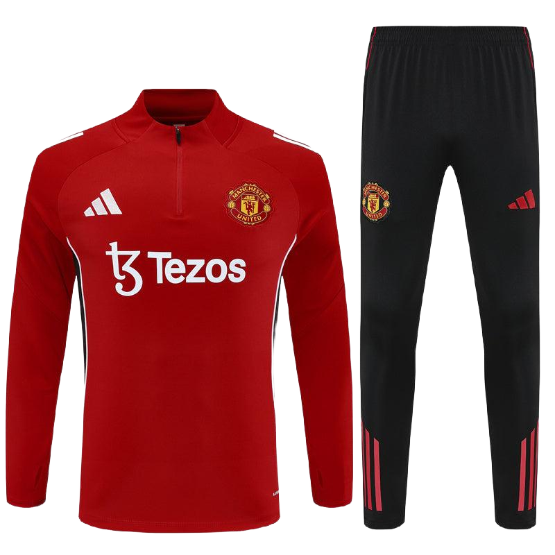 *NEW* 2025/26 Manchester United Red Kids Tracksuit