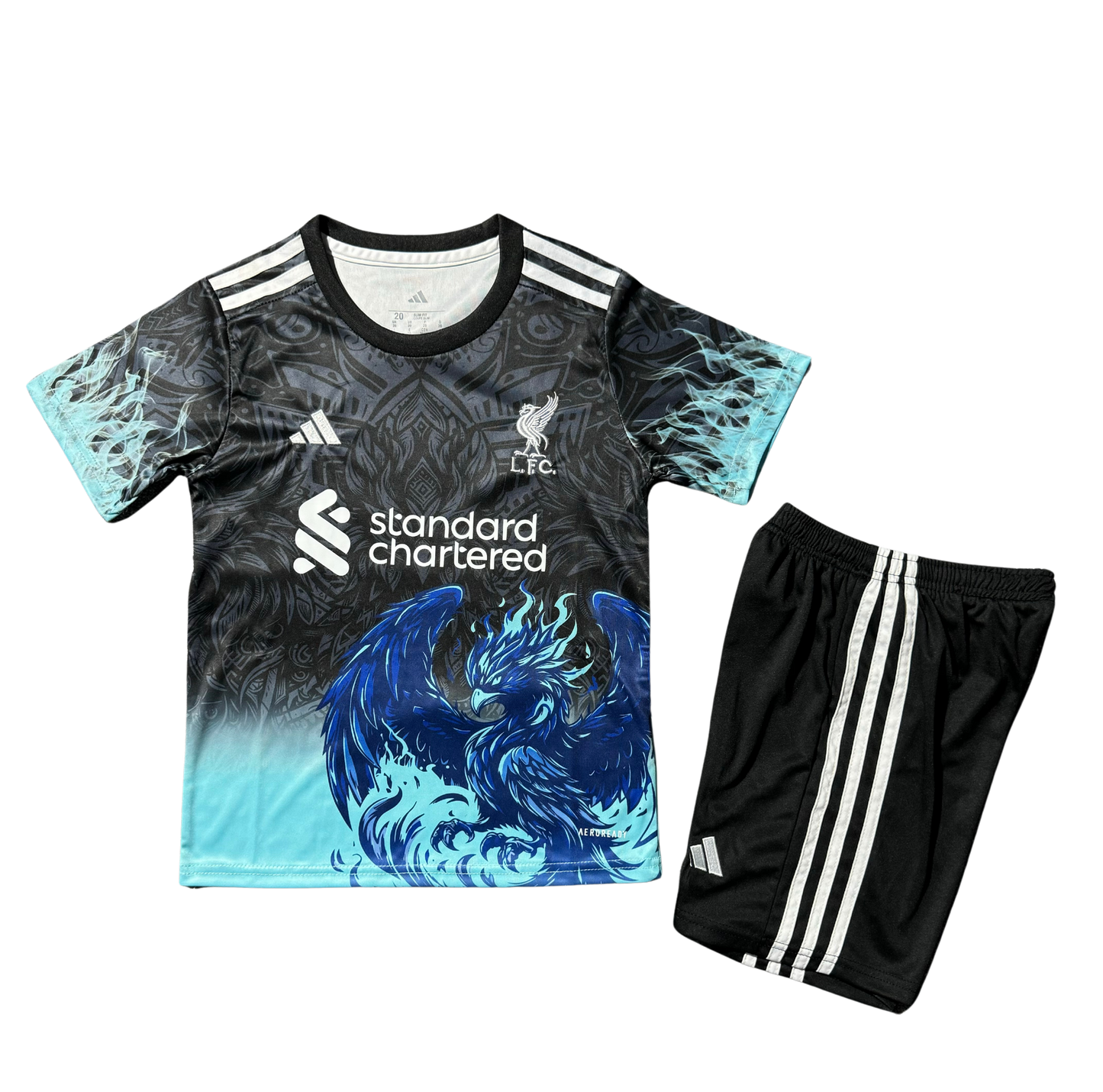 *NEW* 2025/26 Liverpool Blue Phoenix Limited Edition Kids Kit