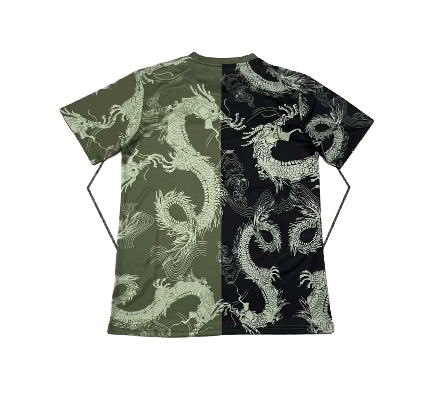 Real Madrid Limited Edition Black/Green Dragon Jersey - Fan Version
