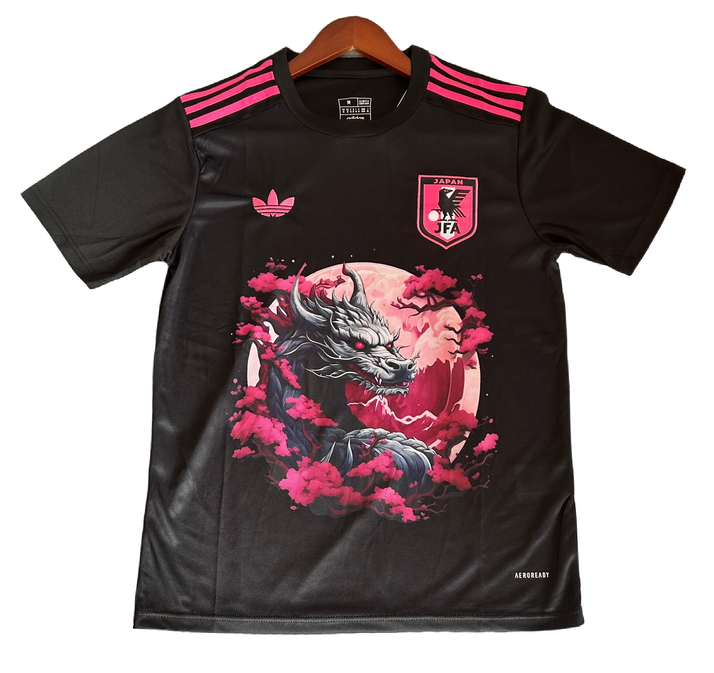 2025/26 Japan Limited Edition Black/Pink Dragon Jersey - Fan Version