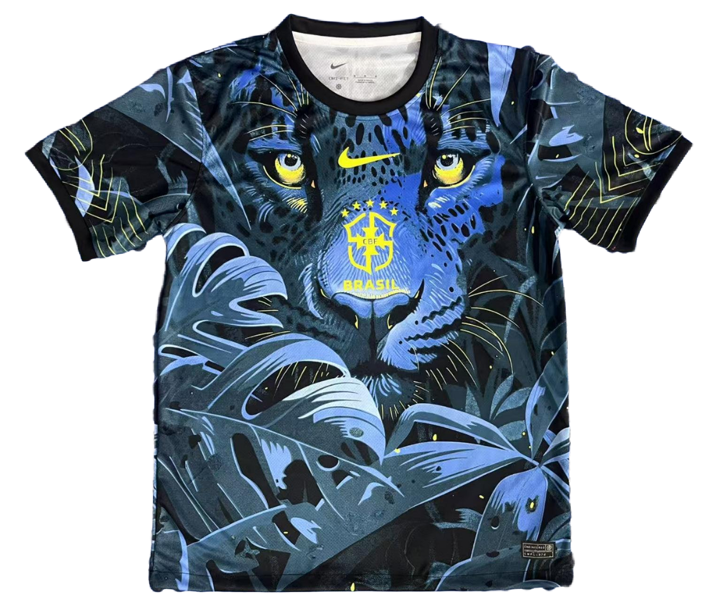 Brazil 2025 Blue Tiger Limited Edition Fan Version Jersey