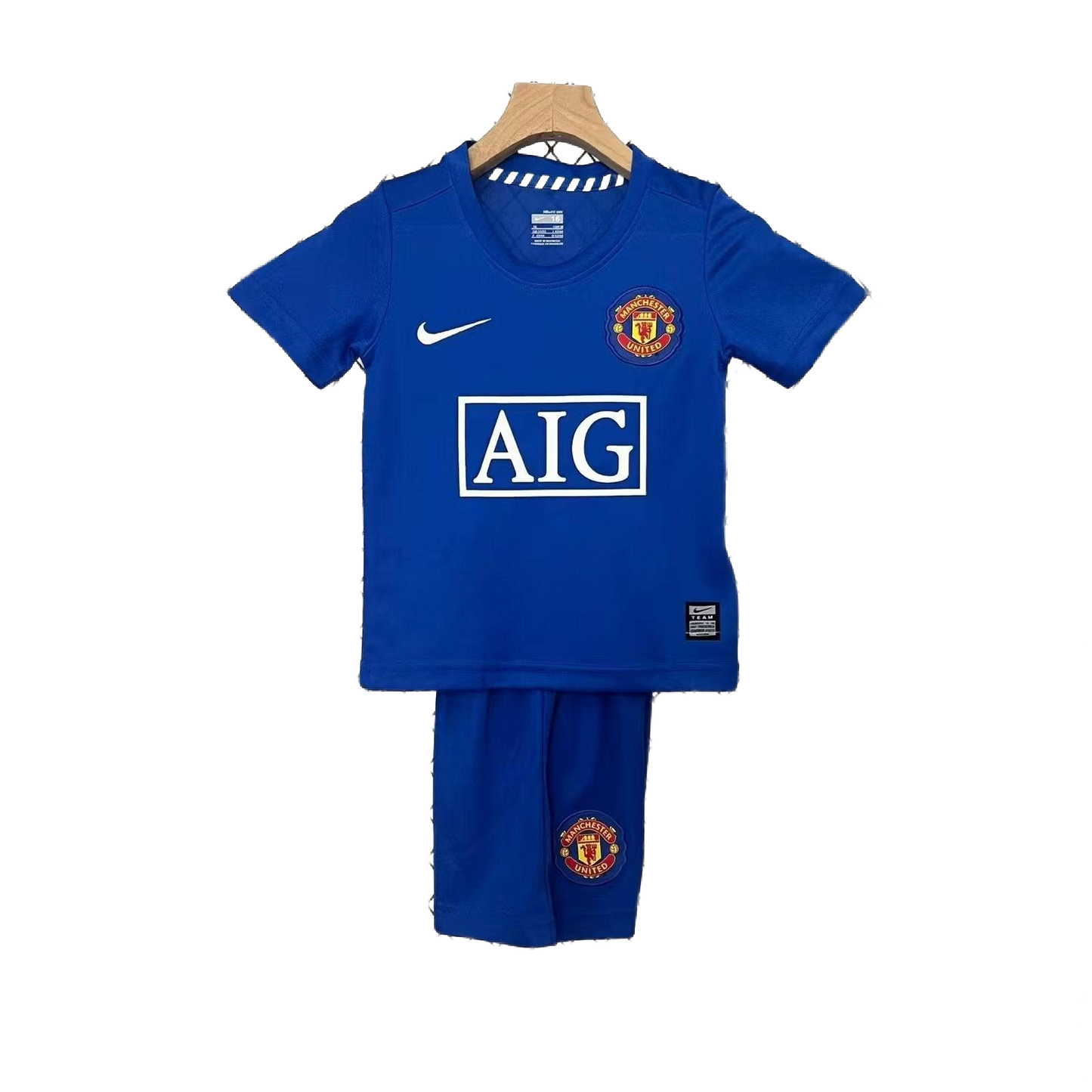 Manchester United 2008-09 Third Kids Kit - Retro