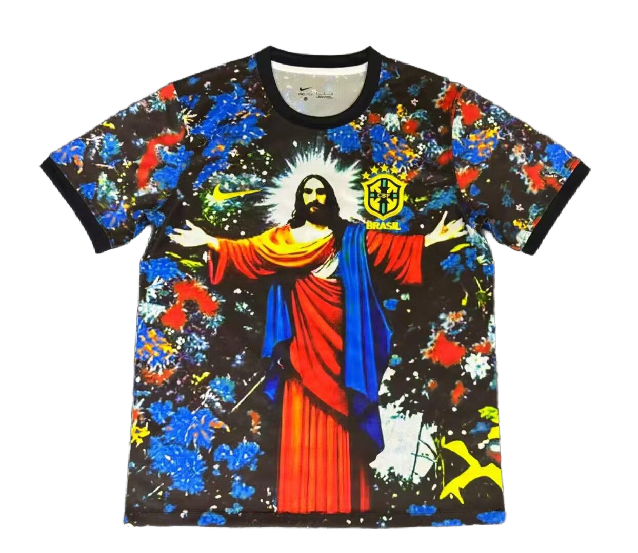 Brazil 2025 Jesus Multi Limited Edition Fan Version Jersey