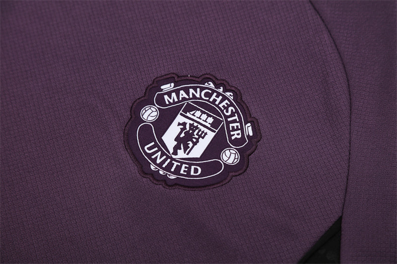 *NEW* 2025/26 Manchester United Purple/Black Kids Training Kit