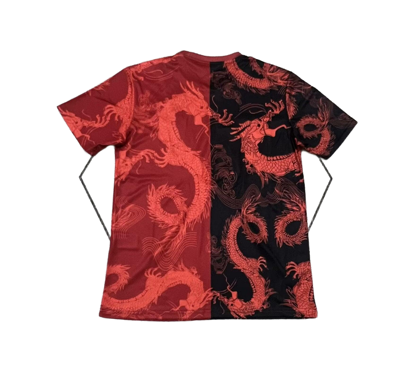Real Madrid Limited Edition Black/Red Dragon Jersey - Fan Version