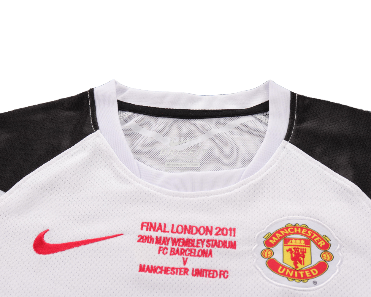 Manchester United 2011 Champions League Final Kids Retro Kit