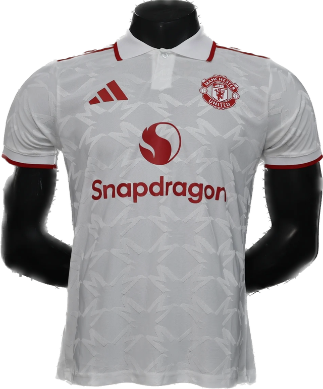 2024/25 Manchester United White Jersey - Player Version
