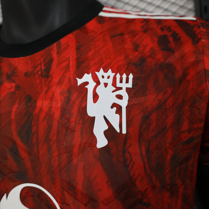 2024/25 Manchester United Red/Black Jersey - Player Version