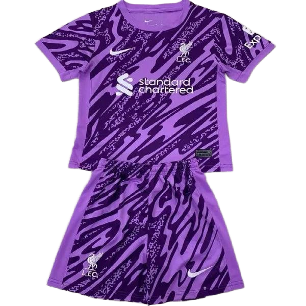 2024/25 Liverpool GoalKeeper Purple Kids Kit