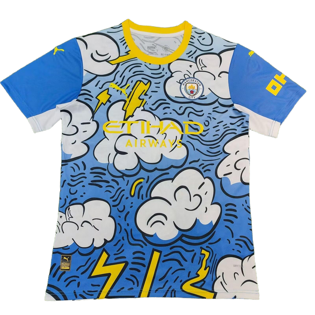 2025/26 Manchester City Blue Thunder Jersey [Fan]
