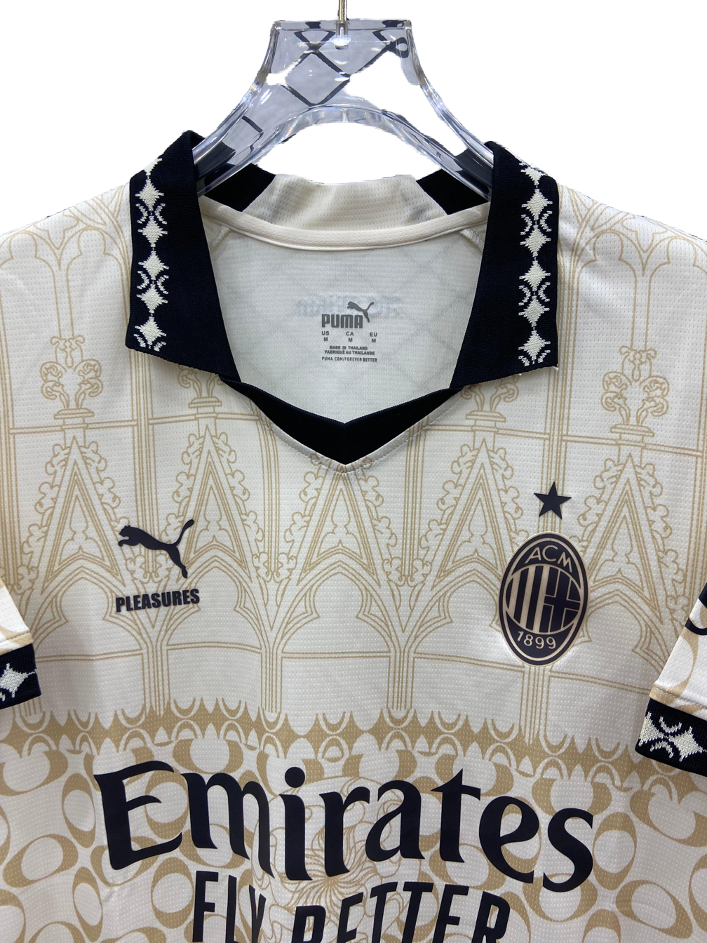 2024/25 AC Milan x Pleasures Light Jersey - Fan Version