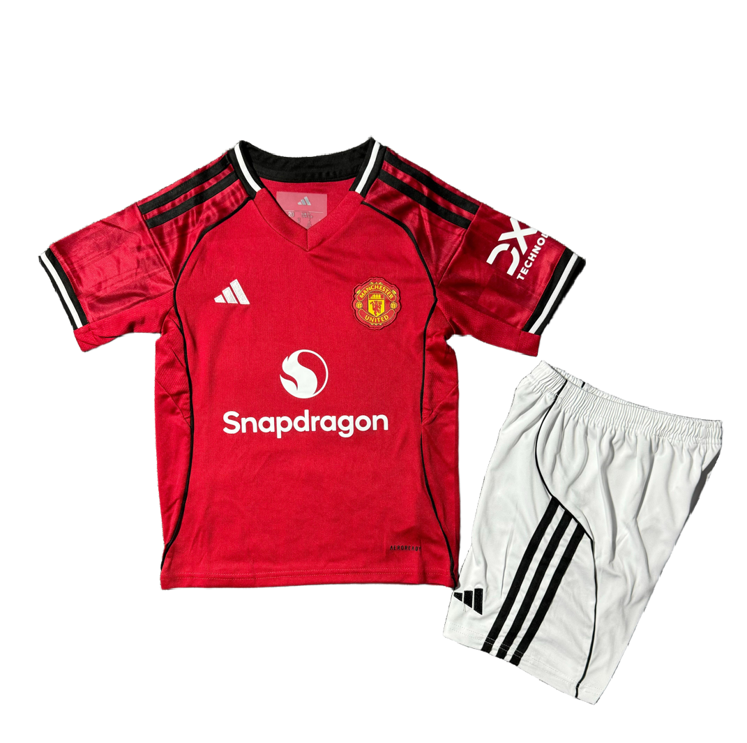 *NEW* 2025/26 Manchester United Home Kids Kit