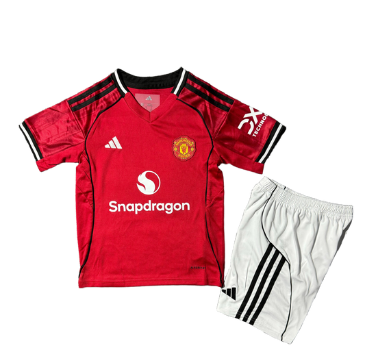 *NEW* 2025/26 Manchester United Home Kids Kit