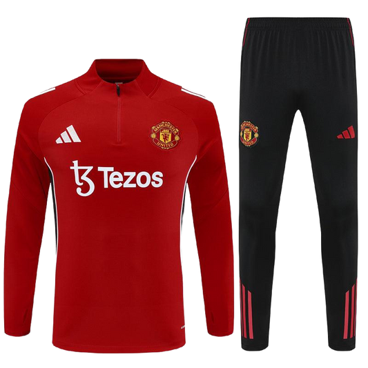 *NEW* 2025/26 Manchester United Red Kids Tracksuit