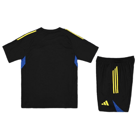 *NEW* 2025/26 Manchester United Black/Yellow Kids Training Kit