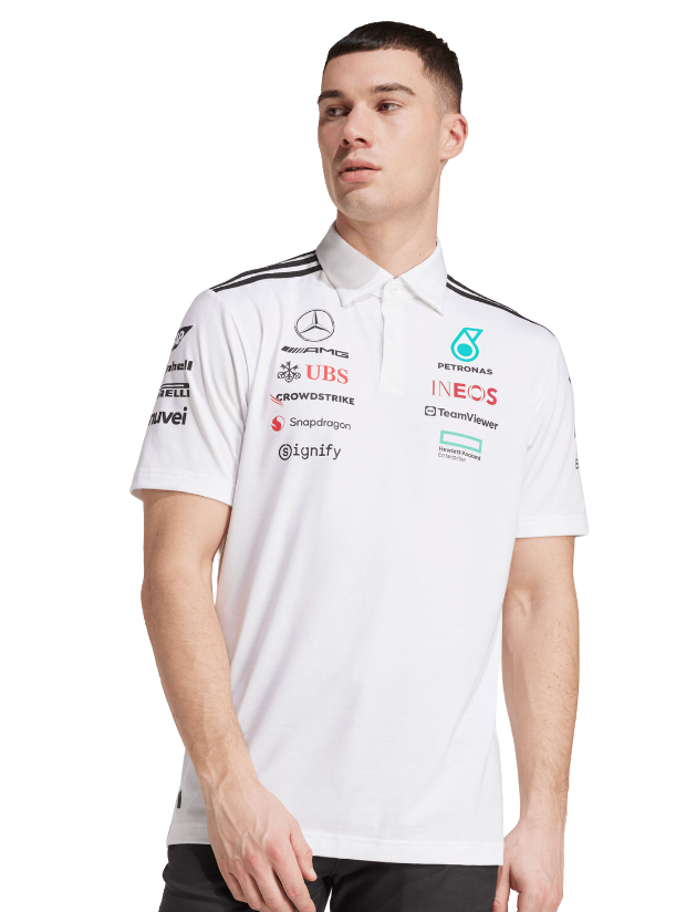 Mercedes 2025 White Polo