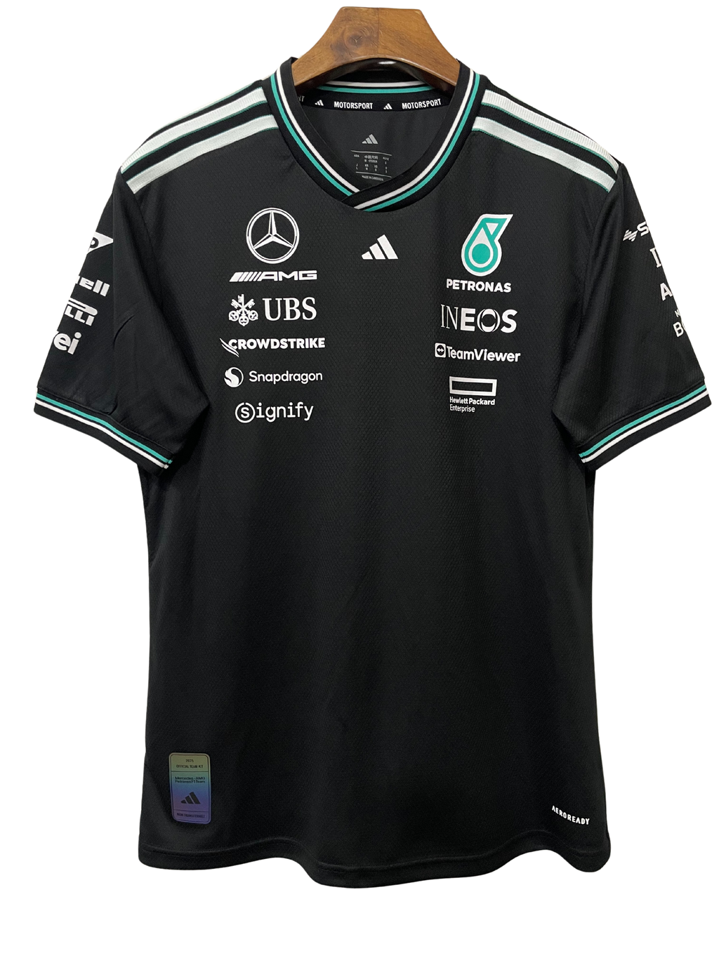 Mercedes 2025 Black Jersey
