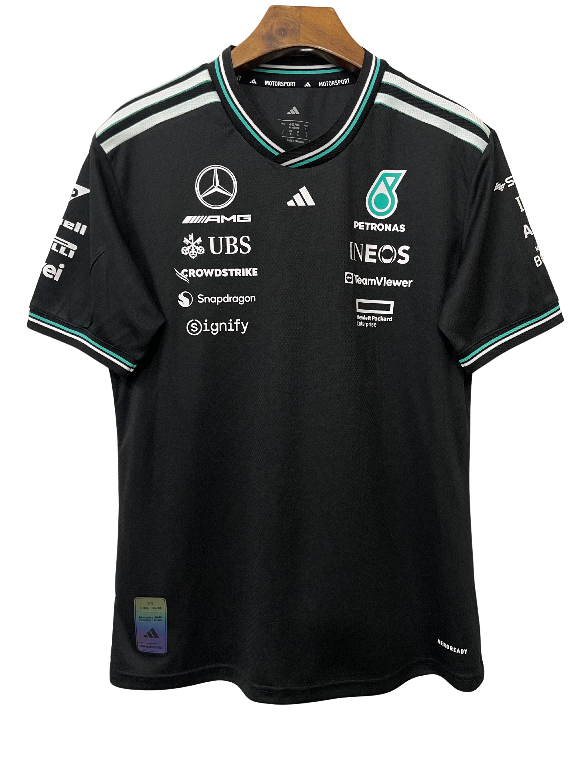 Mercedes 2025 Black Jersey