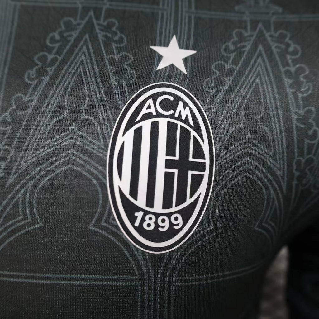 AC Milan x Pleasures 2024/25 Dark Jersey [Player]