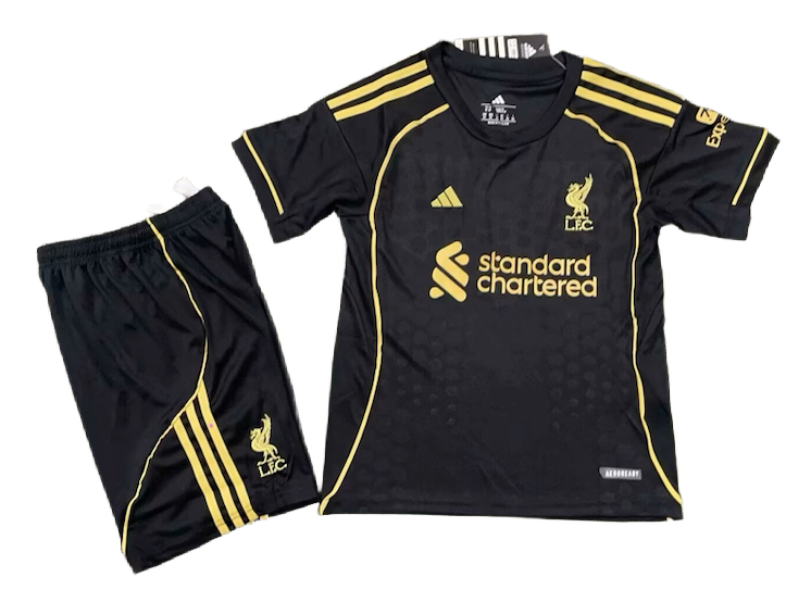 *NEW* 2025/26 Liverpool Away Kids Kit