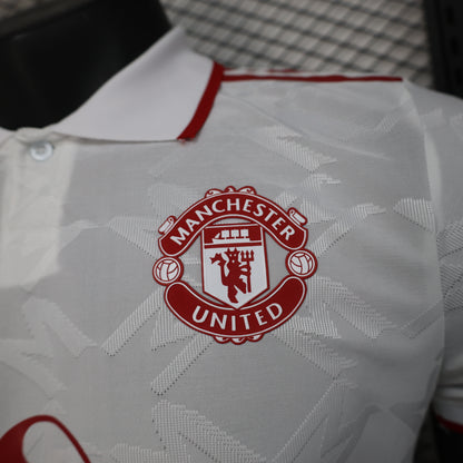 2024/25 Manchester United White Jersey - Player Version