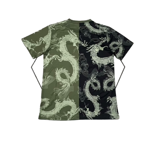 Real Madrid Limited Edition Black/Green Dragon Jersey - Fan Version