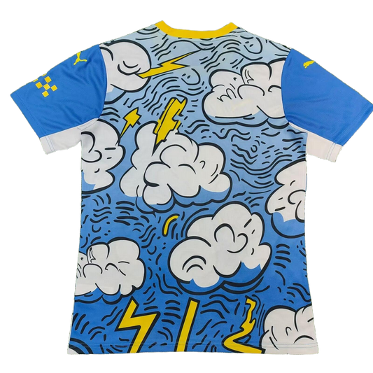 2025 Manchester City Blue Thunder Jersey - Fan Version