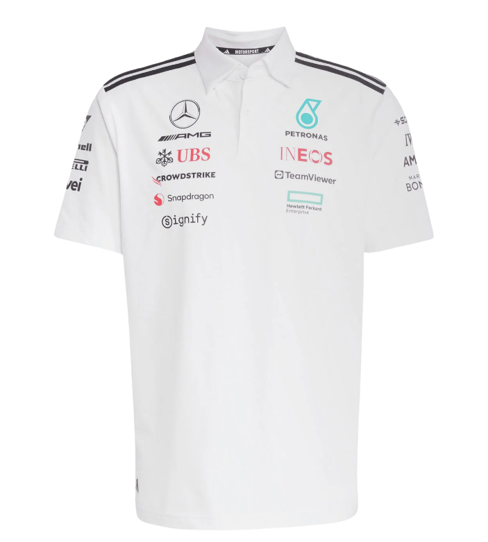 Mercedes 2025 White Polo