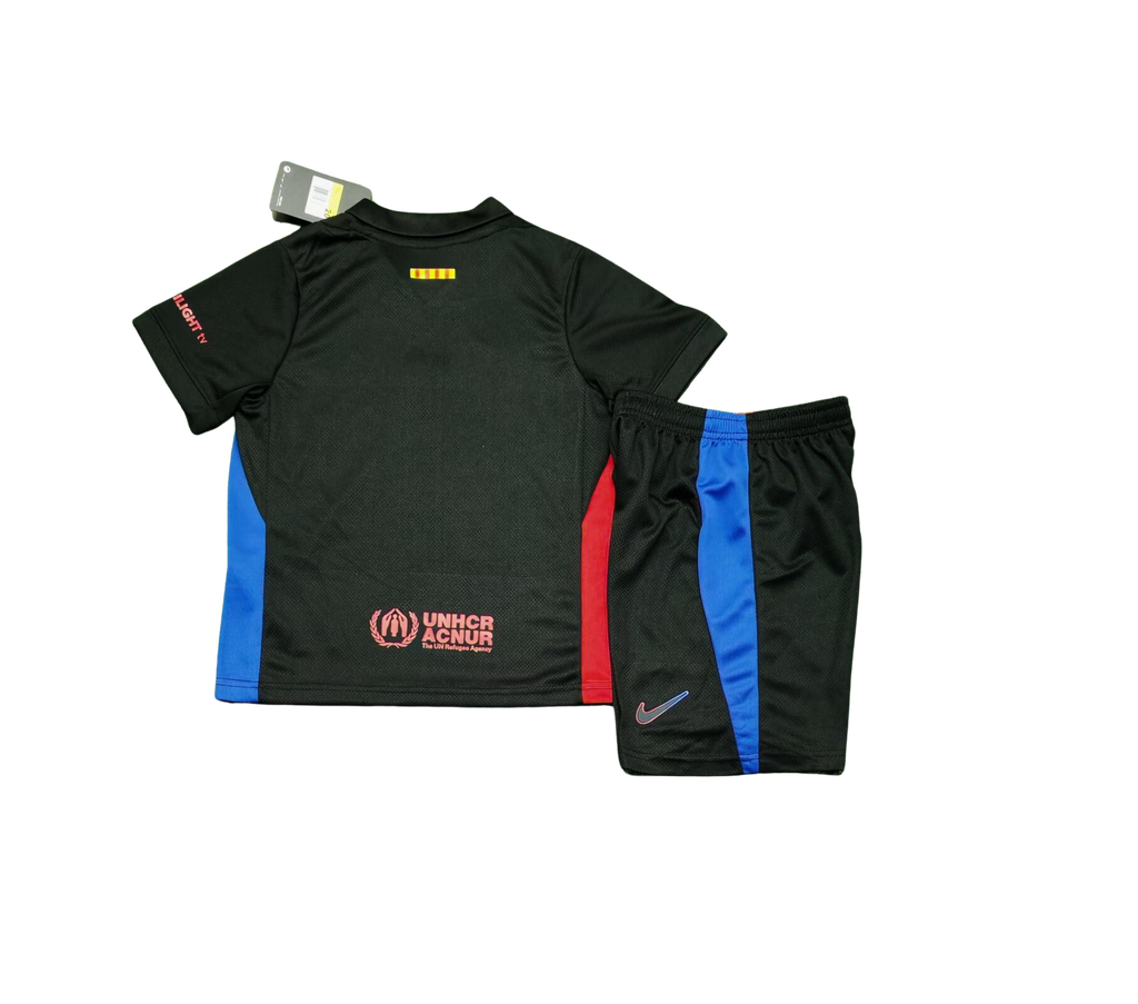 2025/26 Barcelona x Cactus Jack Limited Edition Black Kit [Kids]