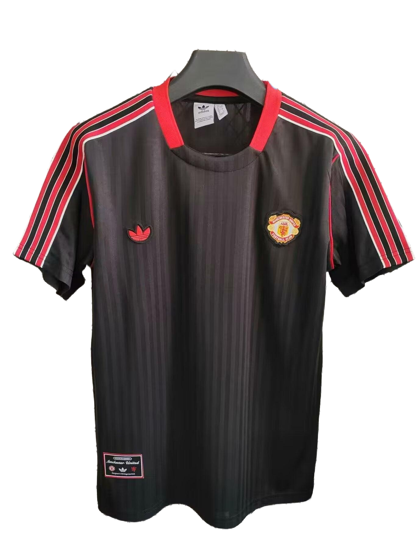 2025 Manchester United Terrace Icons Black Jersey - Fan Version