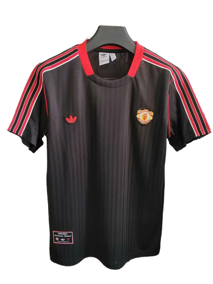 2025 Manchester United Terrace Icons Black Jersey - Fan Version