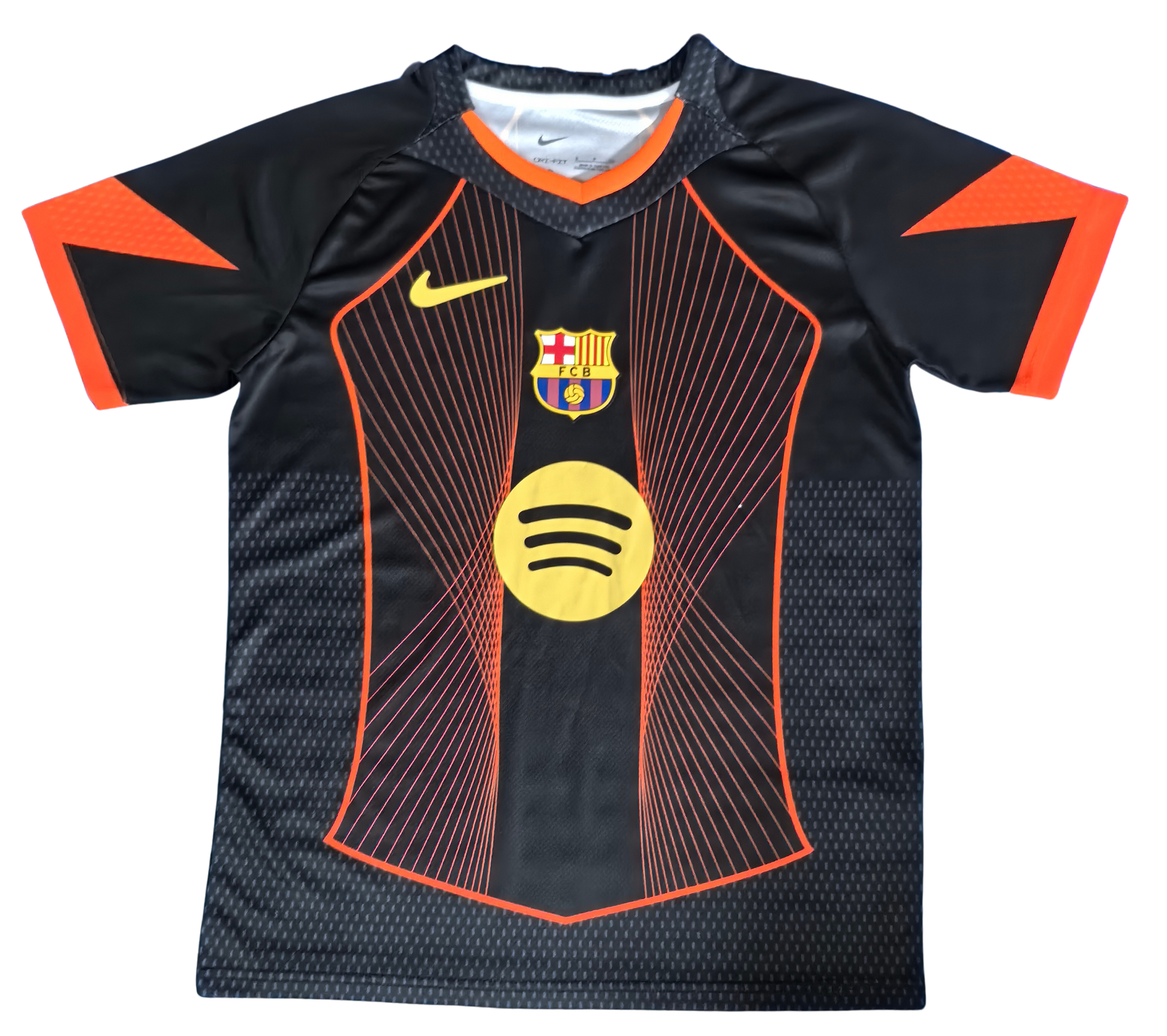 2025/26 Barcelona Limited Edition Black/OrangeJersey [Fan]