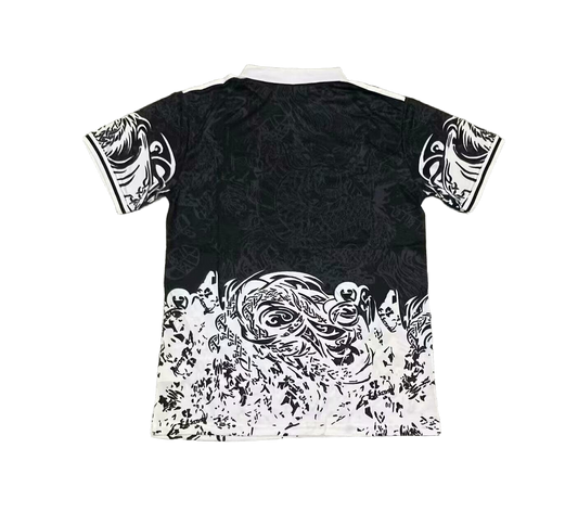 Real Madrid Limited Edition Black/White Dragon Jersey - Fan Version