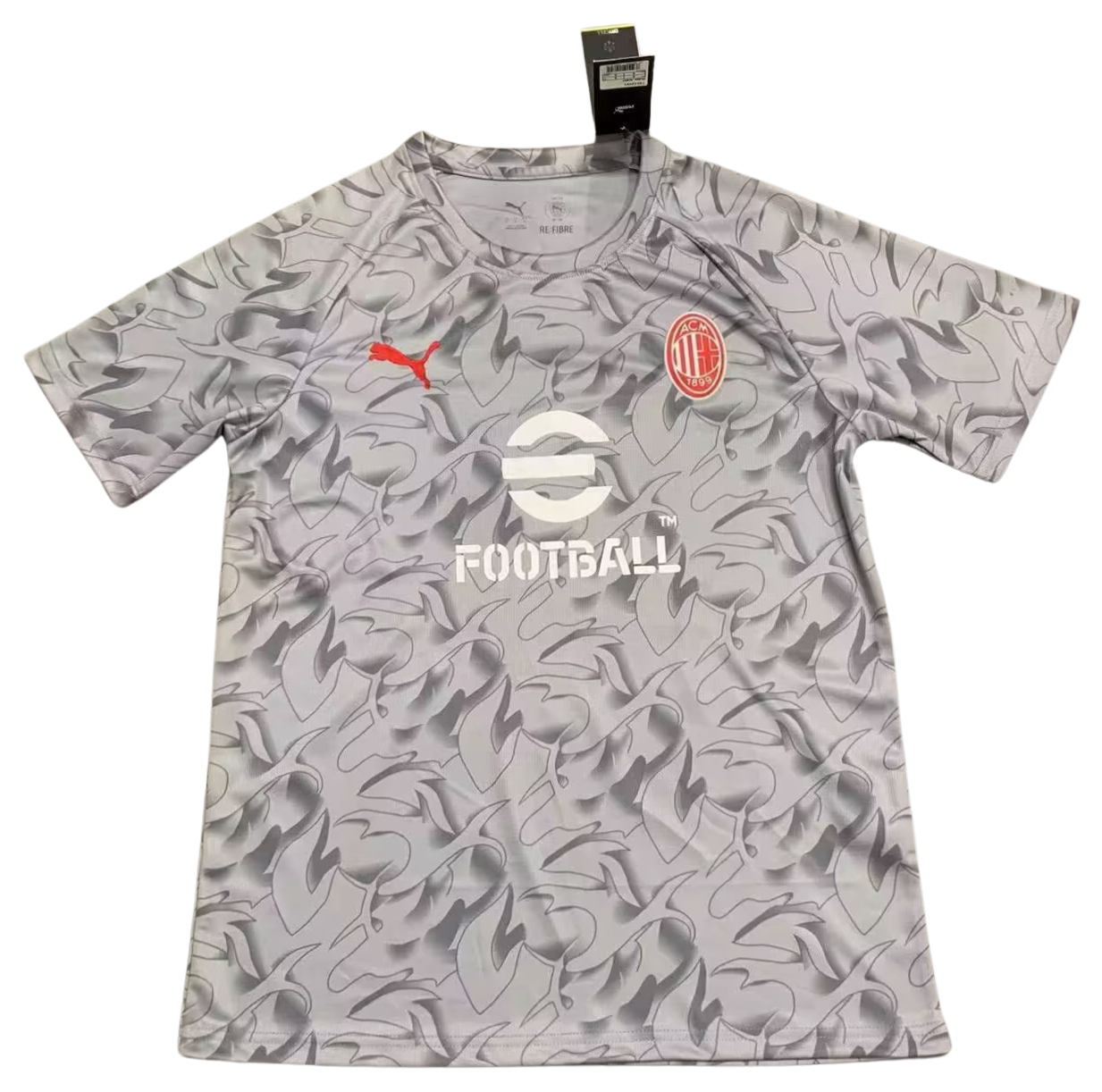 2025/26 AC Milan Pre-Match Grey Jersey [Fan]