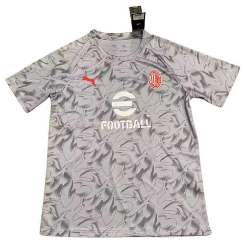 2025/26 AC Milan Pre-Match Grey Jersey [Fan]
