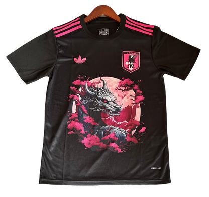 2025/26 Japan Limited Edition Black/Pink Dragon Jersey - Fan Version