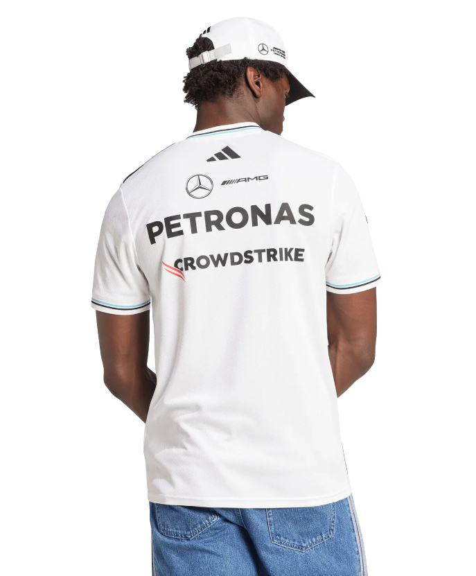 Mercedes 2025 White Jersey