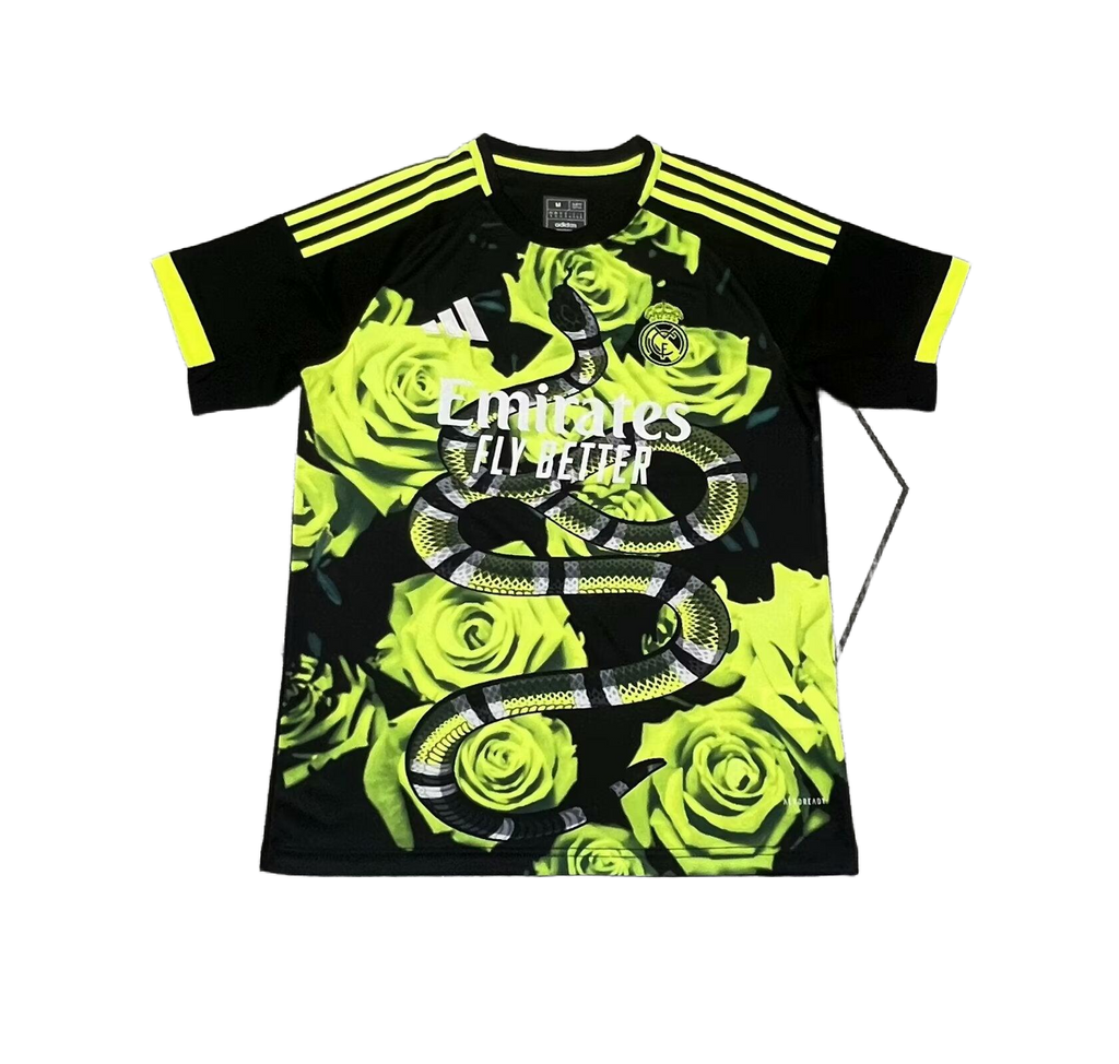 Real Madrid Limited Edition Yellow Roses Jersey - Fan Version