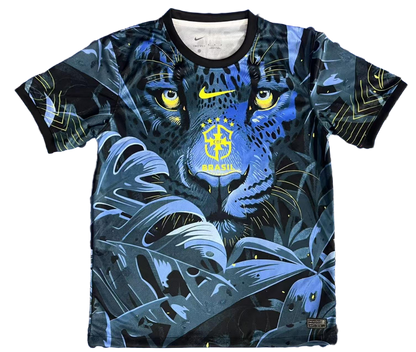 Brazil 2025 Blue Tiger Limited Edition Fan Version Jersey