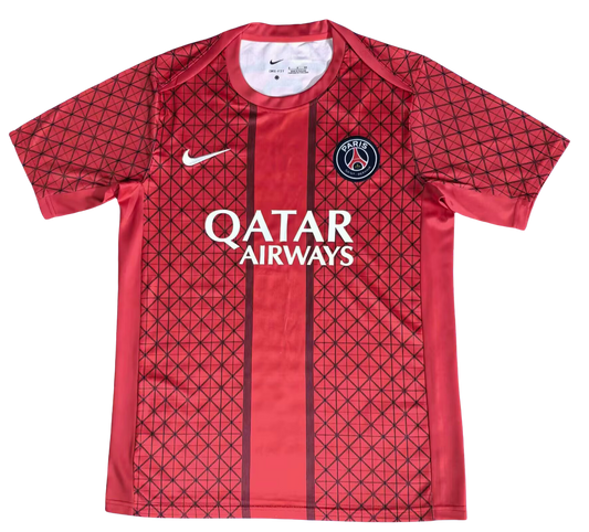 *NEW* PSG 2025/26 Pre-Match Red Fan Version Jersey