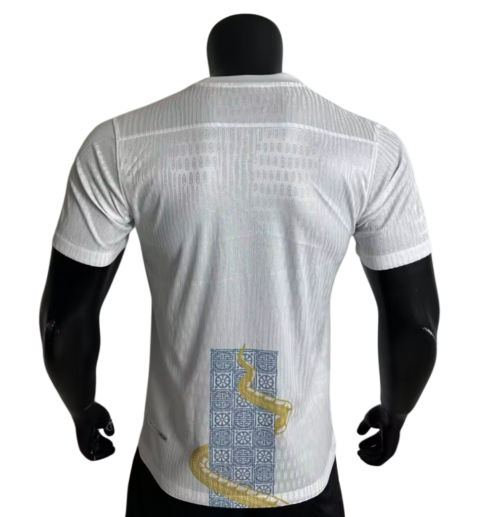 Tottenham 2025 White/ Gold Snake Limited Edition Jersey [Player]