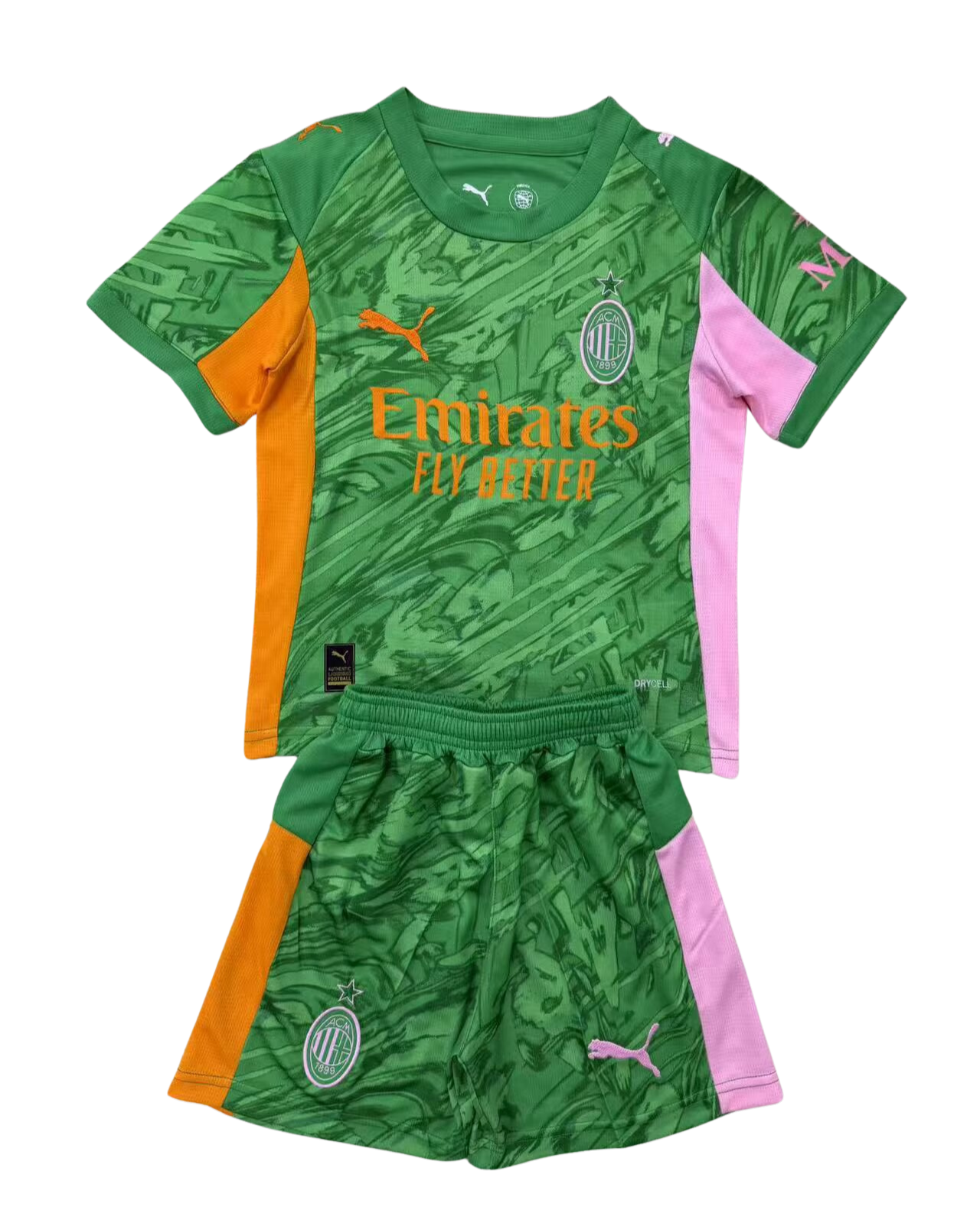 2025/26 AC Milan Goalkeeper Green Kit [Kids]