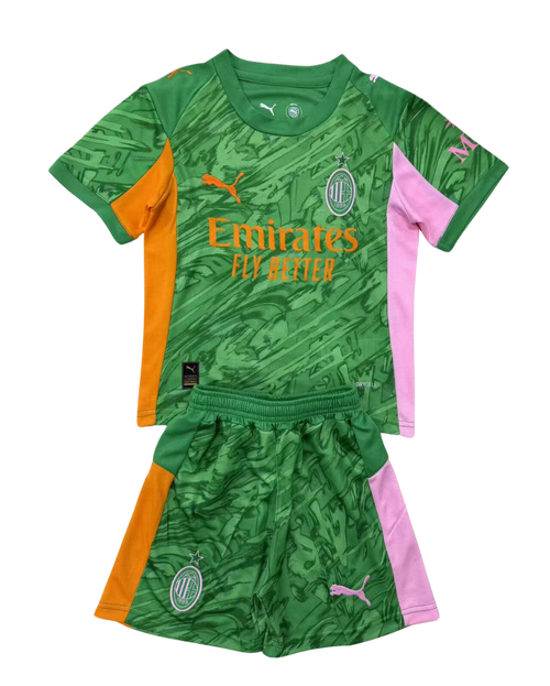 2025/26 AC Milan Goalkeeper Green Kit [Kids]