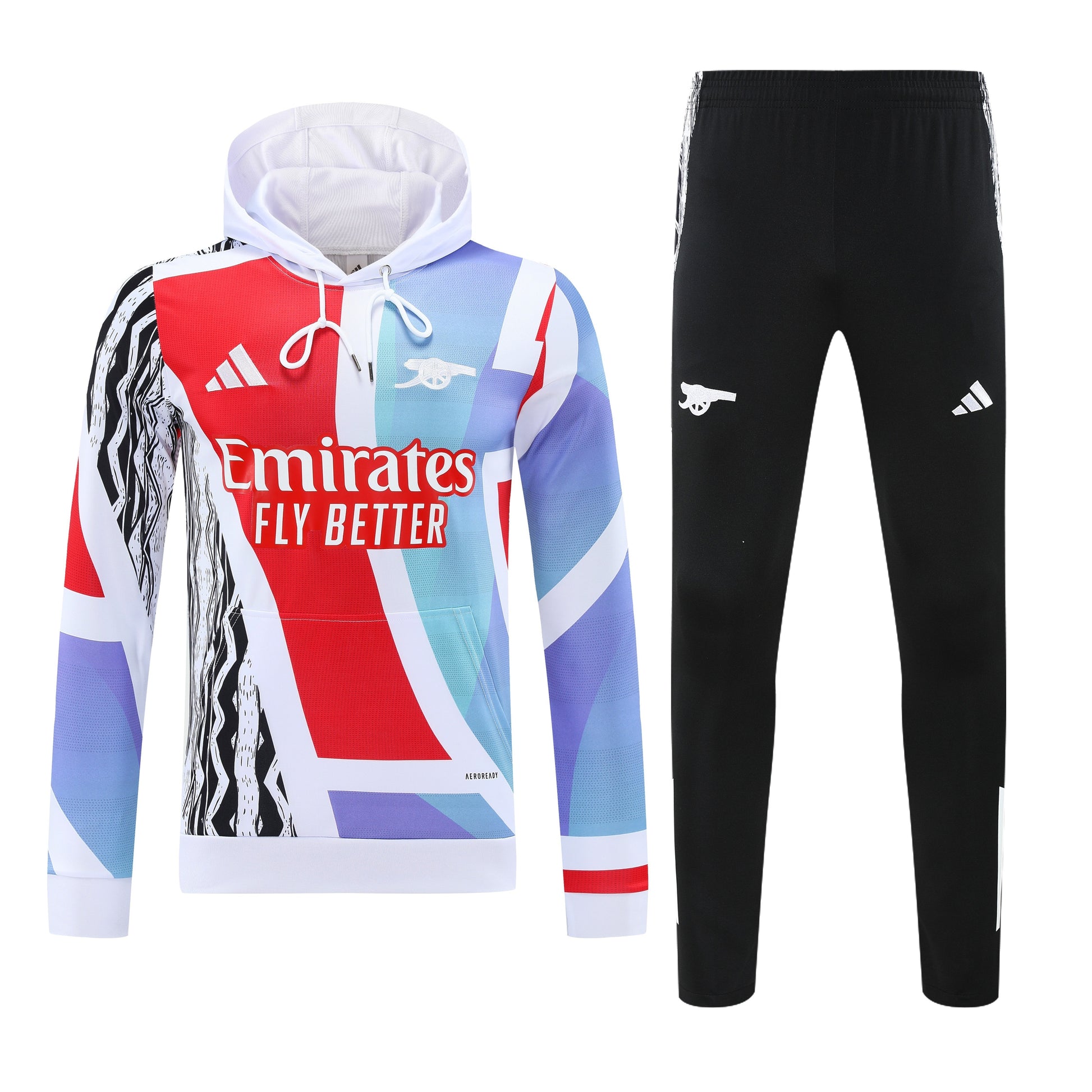 2024/25 Arsenal Prematch Hooded Tracksuit [Adults]