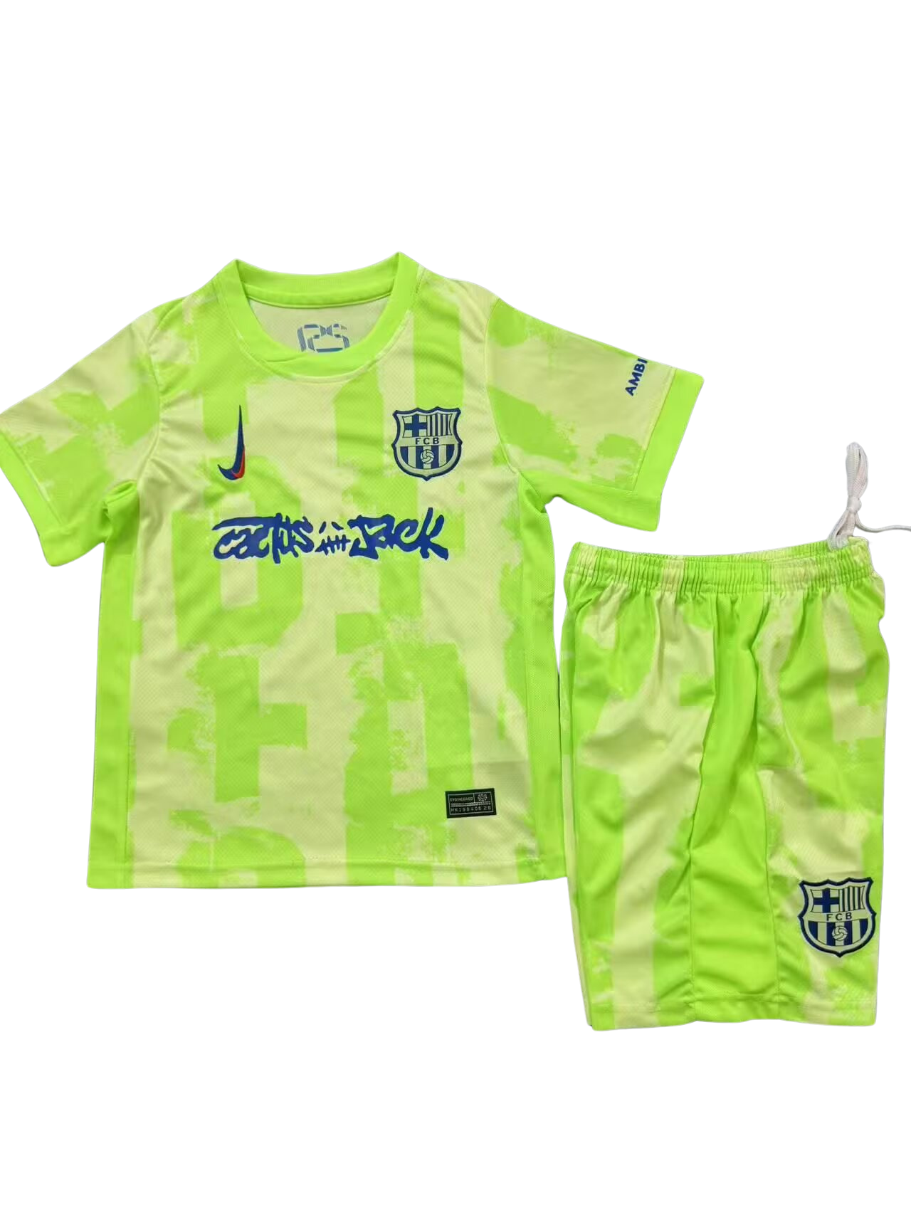 Barcelona x Cactus Jack Limited Edition Neon Kit [Kids]