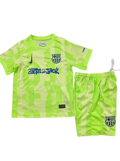 Barcelona x Cactus Jack Limited Edition Neon Kit [Kids]