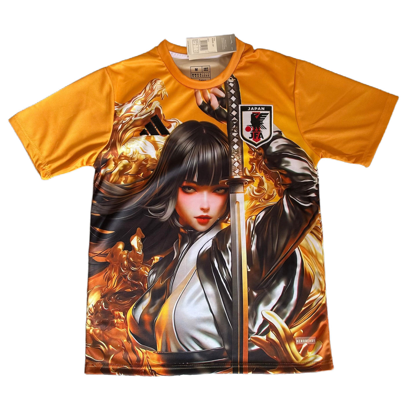2025/25 Japan Limited Edition Orange Samurai Jersey - Fan Version