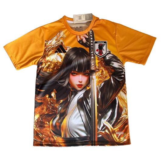 2025/25 Japan Limited Edition Orange Samurai Jersey - Fan Version