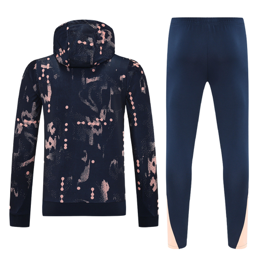 *NEW* Chelsea Hooded  Blue / Peach Adults Tracksuit