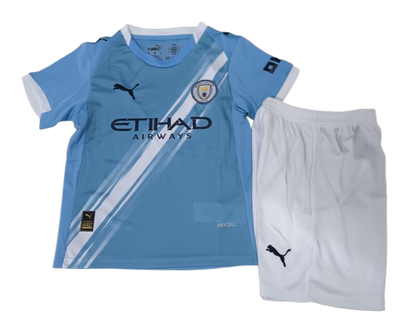 2025/26 Manchester City Home Kids Kit